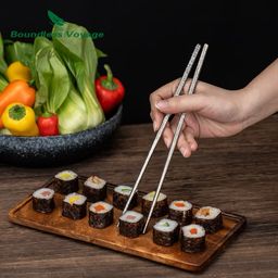 Đôi đũa Titanium Nguyên Chất thương hiệu RYP, Kháng khuẩn, siêu nhẹ, chống trơn