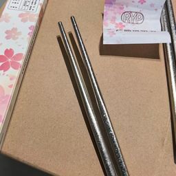 Đôi đũa Titanium Nguyên Chất thương hiệu RYP, Kháng khuẩn, siêu nhẹ, chống trơn