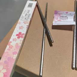 Đôi đũa Titanium Nguyên Chất thương hiệu RYP, Kháng khuẩn, siêu nhẹ, chống trơn