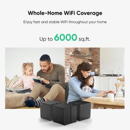 Hệ thống Mesh Wifi 6 Rock Space AX1800 ( bộ 3 thiết bị )