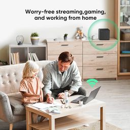 Hệ thống Mesh Wifi 6 Rock Space AX1800 ( bộ 3 thiết bị )