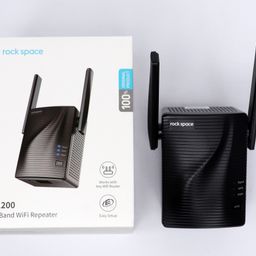 Bộ kích sóng Wifi Rock Space AC1200 , 2 ăng ten, băng tần kép 5G & 2.4G
