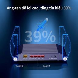 Router WiFi 6 ROCK AX3200 , 4 ăng ten, 2 băng tần 5G & 2.4G