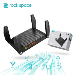 Router WiFi 6 ROCK AX3200 , 4 ăng ten, 2 băng tần 5G & 2.4G
