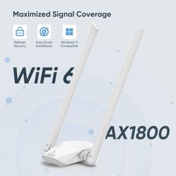 Bộ Thu WiFi USB AX1800 WiFi 6 ROCK Space Băng Tần Kép / U1A