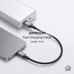 Dây cáp sạc iPhone ngắn 20cm chính hãng JOYROOM N1 SERIES (S-0230N1 - 0.2M)