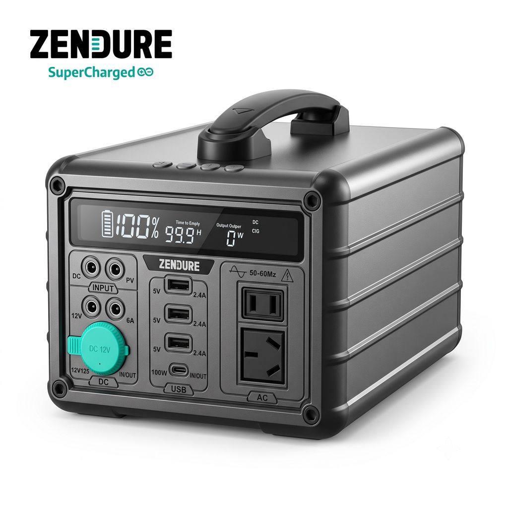 Trạm sạc ZENDURE SuperBase M - SuperBase 600M / ZDSB600M