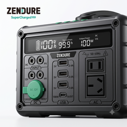 Trạm sạc công suất 1000W hãng ZENDURE SuperBase M - SuperBase ZDSB600M dung lư…