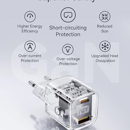 Củ sạc nhanh 30W VOLTME , 2 cổng (C+A) Revo 30 Duo (30W Dual-Port GaN Tech) (c…