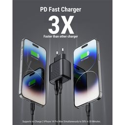 Củ sạc nhanh 35W VOLTME REVO 35 DUO GAN (chân tròn)