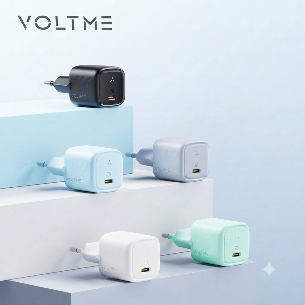 Củ sạc nhanh (chân tròn) VOLTME Revo 20 PD Charger 20W 
