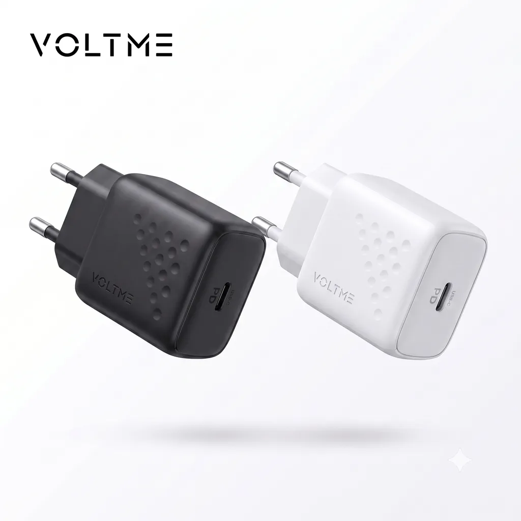 Củ sạc nhanh (chân tròn) 20W VOLTME Revo 20 Lite Charger 20W