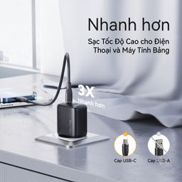 Củ sạc nhanh 20W VOLTME 2 cổng C+C (chân tròn) Revo 20 Duo Lite Charger 20W