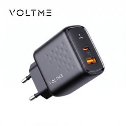 Củ sạc nhanh 35W 2 cổng C+A (chân tròn) VOLTME Revo 35 Duo GaN – PD 3.0