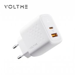 Củ sạc nhanh 35W 2 cổng C+A (chân tròn) VOLTME Revo 35 Duo GaN – PD 3.0