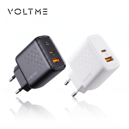 Củ sạc nhanh 35W 2 cổng C+A (chân tròn) VOLTME Revo 35 Duo GaN – PD 3.0