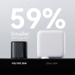 Combo 2 củ sạc nhanh 30W (chân tròn) VOLTME REVO 30 GAN CHARGER (30W) - V1186