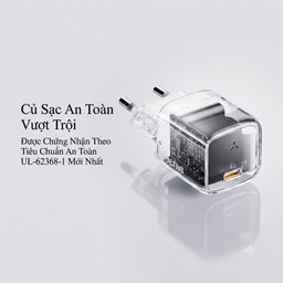 Combo 2 củ sạc nhanh 30W (chân tròn) VOLTME REVO 30 GAN CHARGER (30W) - V1186
