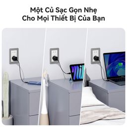 Combo 2 củ sạc nhanh 30W (chân tròn) VOLTME REVO 30 GAN CHARGER (30W) - V1186