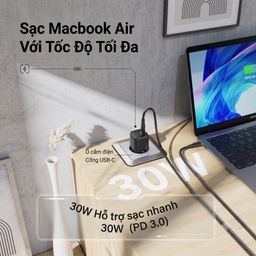 Combo 2 củ sạc nhanh 30W (chân tròn) VOLTME REVO 30 GAN CHARGER (30W) - V1186