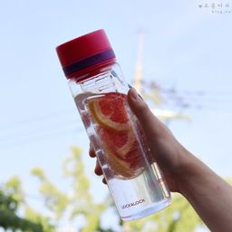 Bình nước cao cấp Lock&Lock 770ml HLC634, có lõi lọc trà, hoa quả detox