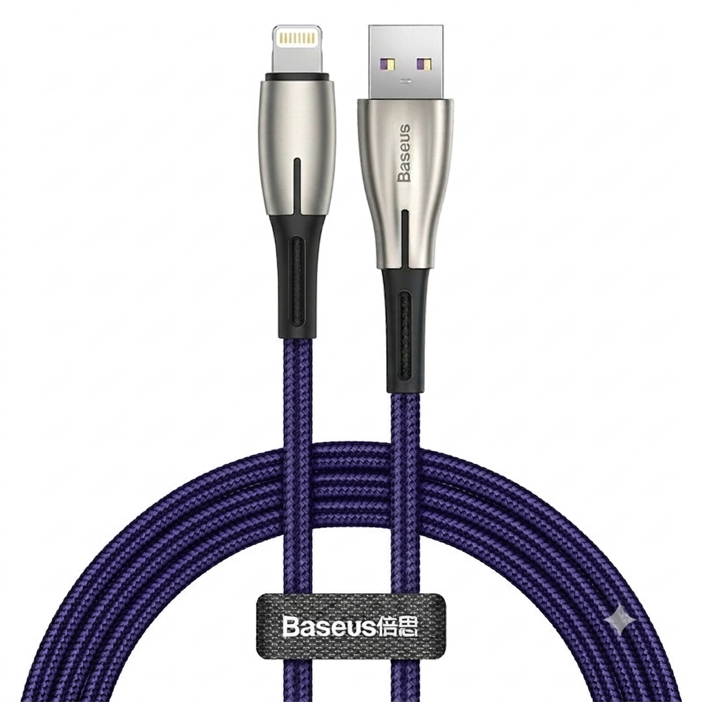 Cáp sạc Baseus Water Drop USB to Lightning dùng cho điện thoại iPhone - màu ngẫu nhiên