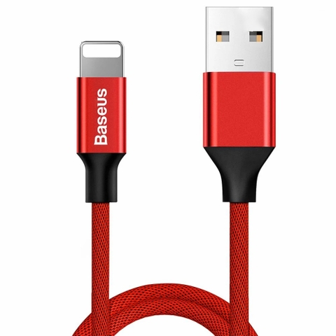 Cáp sạc iPhone 1.5A Baseus Yiven Lightning USB, bọc dù (màu ngẫu nhiên)