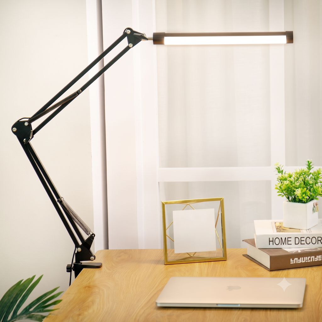 Đèn Đọc Sách Kẹp Bàn Cao Cấp LONGTOO T09 Khung Hợp Kim Đèn LED Tiết Kiệm Điện chính hãng Đèn Đọc Sách Kẹp Bàn Cao Cấp LONGTOO T09 Khung Hợp Kim Đèn LED Tiết Kiệm Điện - Thiết kế ngoại quan thực tế chính hãng tại Hiếu Tạp Hóa