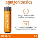 {Order giao 25/8} Vỉ 10 viên Pin AA Alkaline Amazon Basics ( Mỹ )