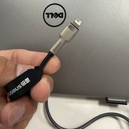 Cáp sạc iPhone Baseus Cafule Metal – USB-A to Lightning 2.4A - dài 25cm