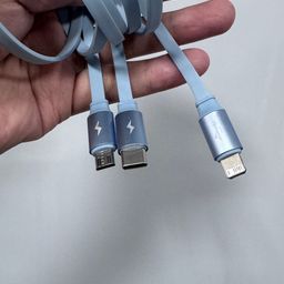Dây cáp sạc 3 đầu DRAPOW CZ33 (L + C + M), sạc được iPhone 18