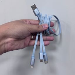 Dây cáp sạc 3 đầu DRAPOW CZ33 (L + C + M), sạc được iPhone 18