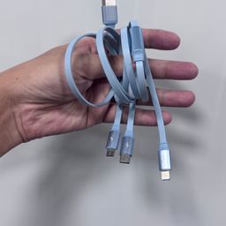 Dây cáp sạc 3 đầu DRAPOW CZ33 (L + C + M), sạc được iPhone 18