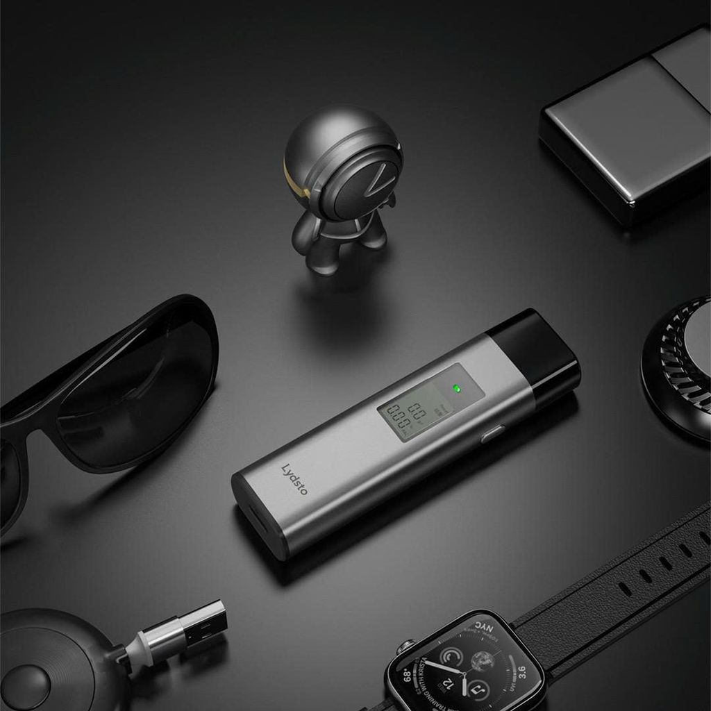 Máy đo/ thổi nồng độ cồn di động XIAOMI Lydsto T1/ YM-JJCSY01 chính hãng Máy đo/ thổi nồng độ cồn di động XIAOMI Lydsto T1/ YM-JJCSY01 - Thiết kế ngoại quan thực tế chính hãng tại Hiếu Tạp Hóa