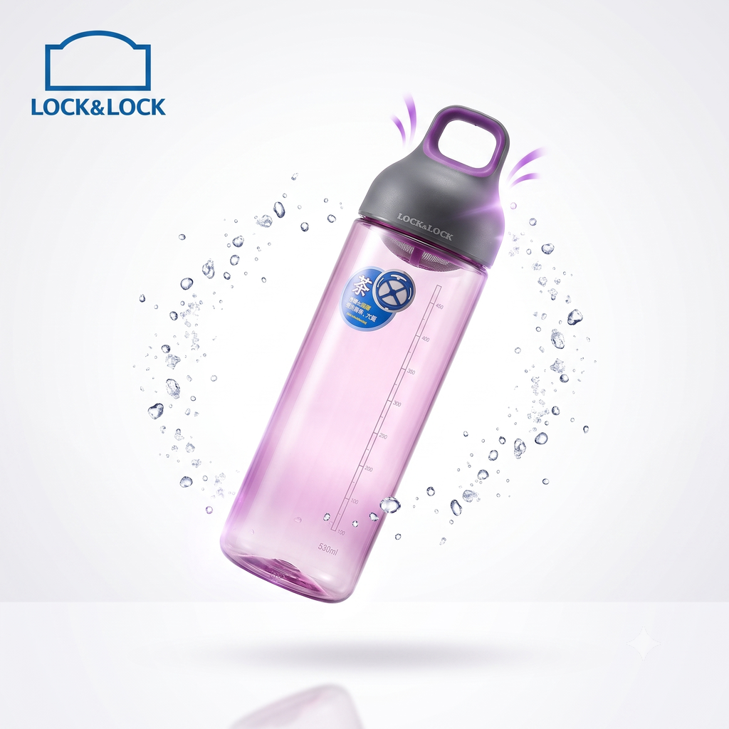 Bình nước thể thao Lock&Lock TWOTONE RING 530ML (HLC832)