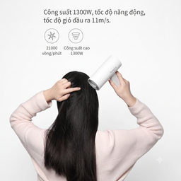 Máy sấy tóc mini gấp gọn Reepro, tạo ion âm, có thể gập gọn,1300W / RP-HC04