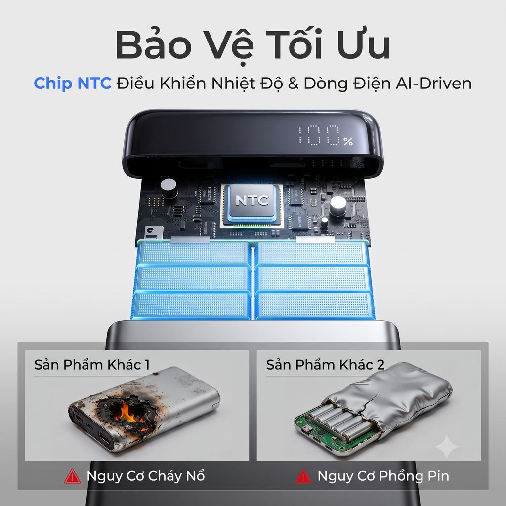Pin dự phòng 10.000mAh hãng LISEN - P301 sạc nhanh 22.5w, siêu mỏng, liền cáp Type- thực tế Pin dự phòng 10.000mAh hãng LISEN - P301 sạc nhanh 22.5w, siêu mỏng, liền cáp Type- - Góc chụp chi tiết thực tế 10