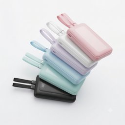 Pin dự phòng 20.000mAh hợp 2 cáp 1L 1C sạc nhanh 30w tích - ko hộp, chưa in lo…