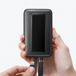 Pin dự phòng 20.000mAh hợp 2 cáp 1L 1C sạc nhanh 30w tích - ko hộp, chưa in lo…
