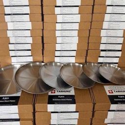 Bộ 6 đĩa inox cao cấp TARHUNZ