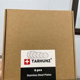 Bộ 6 đĩa inox cao cấp TARHUNZ