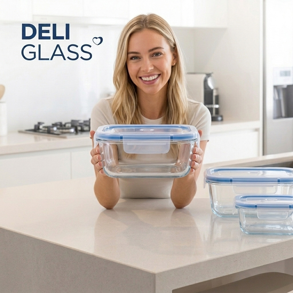 Cách sử dụng Bộ 3 Hộp Thủy Tinh Cường Lực Đựng Thực Phẩm DELI GLASS (360ml - 630ml - 1030ml) Hướng dẫn thao tác sử dụng và trải nghiệm thực tế Bộ 3 Hộp Thủy Tinh Cường Lực Đựng Thực Phẩm DELI GLASS (360ml - 630ml - 1030ml)