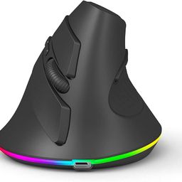 Chuột Bluetooth công thái học RICHTECH - MX101 , chuột yên lặng, 3200 DPI, led…