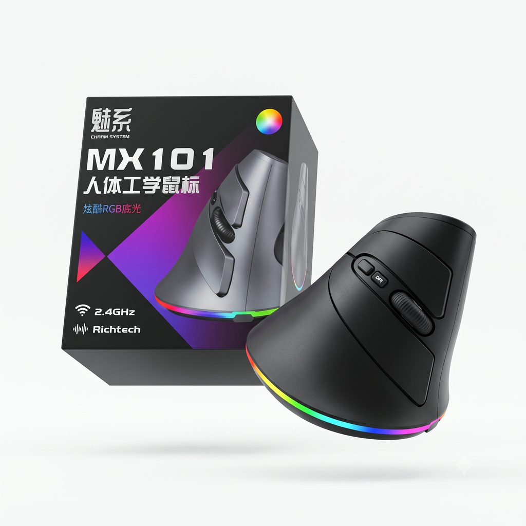 Cách sử dụng Chuột Bluetooth công thái học RICHTECH - MX101 , chuột yên lặng, 3200 DPI, led RGD Hướng dẫn thao tác sử dụng và trải nghiệm thực tế Chuột Bluetooth công thái học RICHTECH - MX101 , chuột yên lặng, 3200 DPI, led RGD