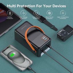 Pin dự phòng khủng long 72.000mAh hãng EnergyQC sạc nhanh 130W