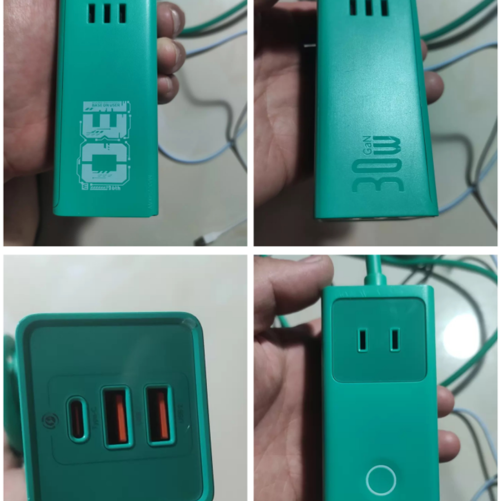 Bộ quà tặng Baseus Limited Edition gồm Pin dự phòng + sạc 30W + tai nghe + ổ điện thực tế Bộ quà tặng Baseus Limited Edition gồm Pin dự phòng + sạc 30W + tai nghe + ổ điện - Góc chụp chi tiết thực tế 14