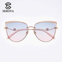 Kính râm Nam Nữ thời trang cao cấp , chính hãng SEROVA SS9055