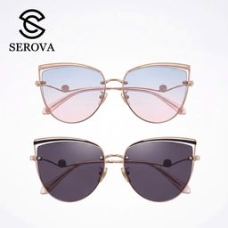 Kính râm Nam Nữ thời trang cao cấp , chính hãng SEROVA SS9055