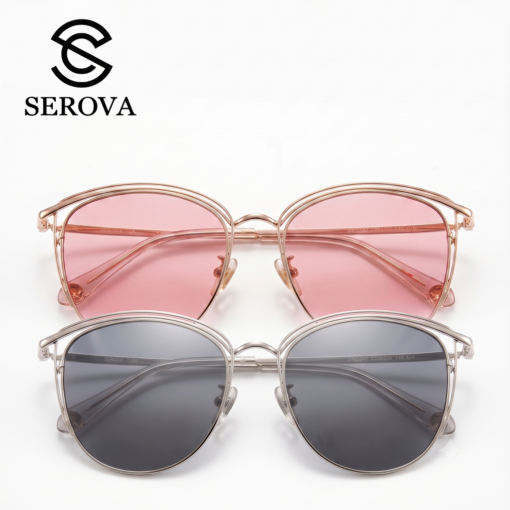 Kính râm Nam Nữ thời trang cao cấp chính hãng SEROVA SS9031 chính hãng Kính râm Nam Nữ thời trang cao cấp chính hãng SEROVA SS9031 - Thiết kế ngoại quan thực tế chính hãng tại Hiếu Tạp Hóa