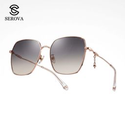 Kính râm thời trang cao cấp , chính hãng SEROVA SS9052 - C01
